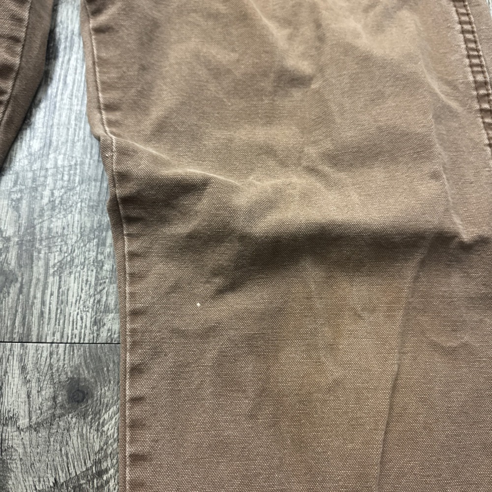 Vtg Y2K Faded Brown Dickies Carpenter Distressed Work Pants 30x29.5 - Picture 7 of 7